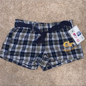 Georgia Tech Flannel Shorts